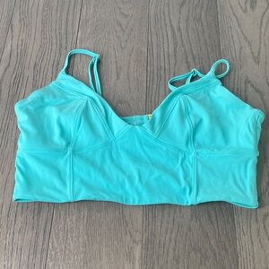 Victoria's Secret Turquoise Bikini Top Women’s Size Large - 1304